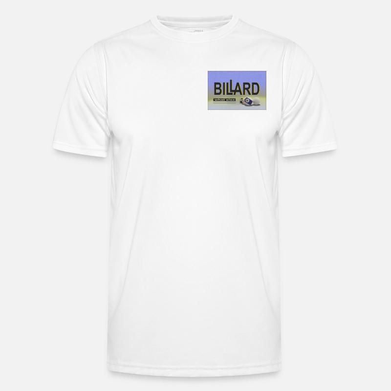 Conception de billard, Art mural, Affiche, Billard de piscine T-shirt sport Homme