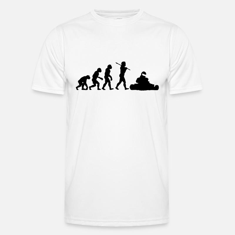 Karting Evolution - Men's Functional T-Shirt - white