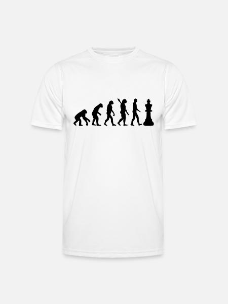 Chess king - Men's Functional T-Shirt - white