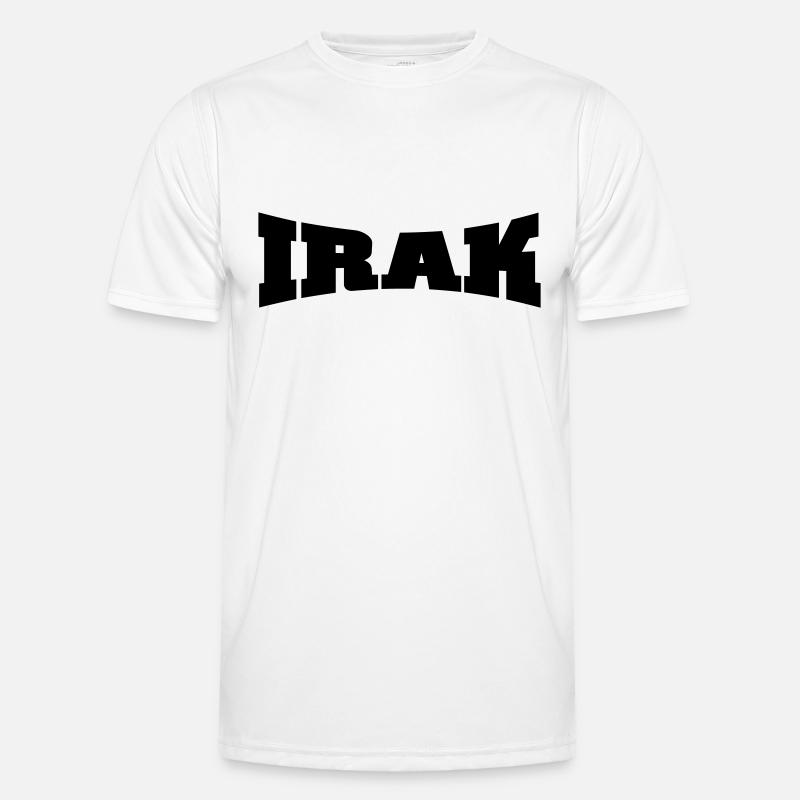 Irak logo T-shirt sport Homme