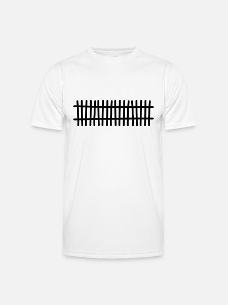 Clôture - T-shirt sport Homme - blanc
