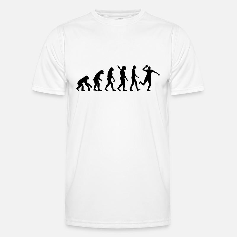 Evolution Dodgeball - Men's Functional T-Shirt - white
