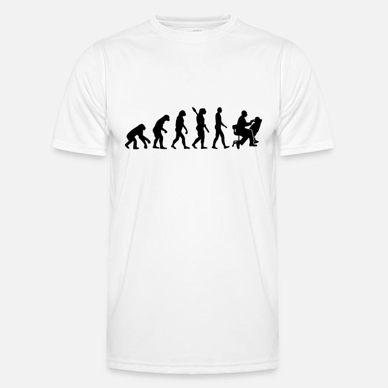 Evolution Dentist - Men's Functional T-Shirt - white