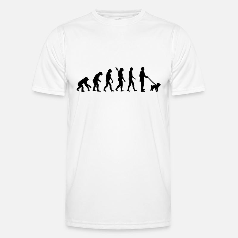 Poodle - Men's Functional T-Shirt - white