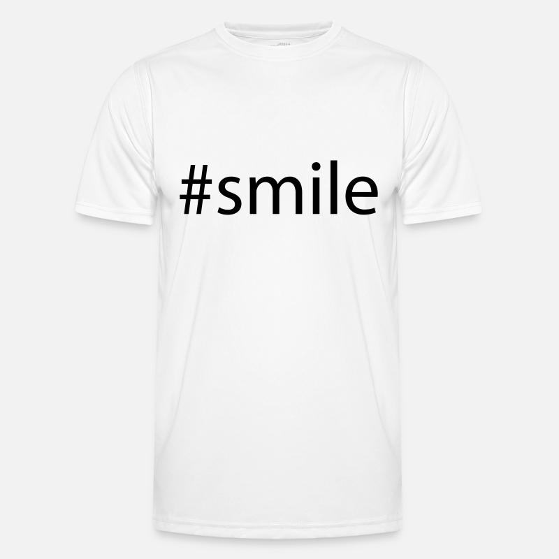 #smile Männer Funktions-T-Shirt
