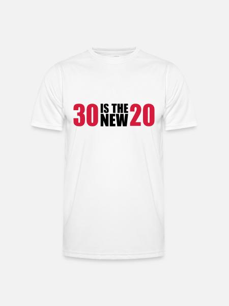 30 Birthday - Men's Functional T-Shirt - white