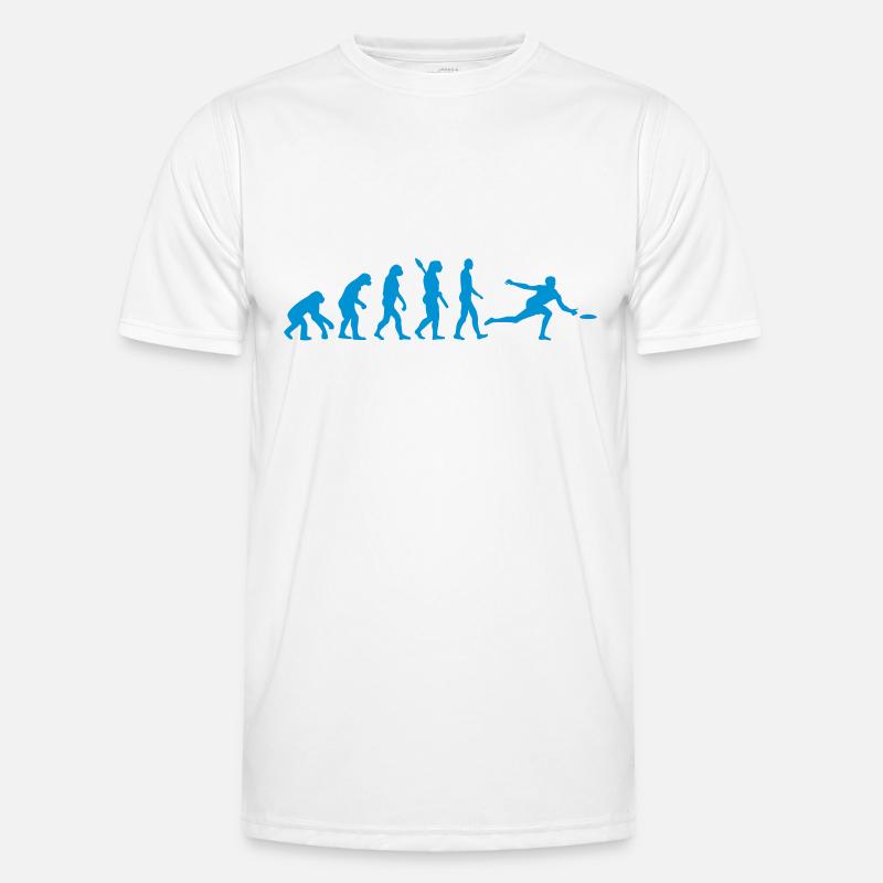 Evolution Frisbee T-shirt sport Homme