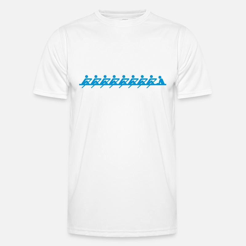 Rowing - Men's Functional T-Shirt - white