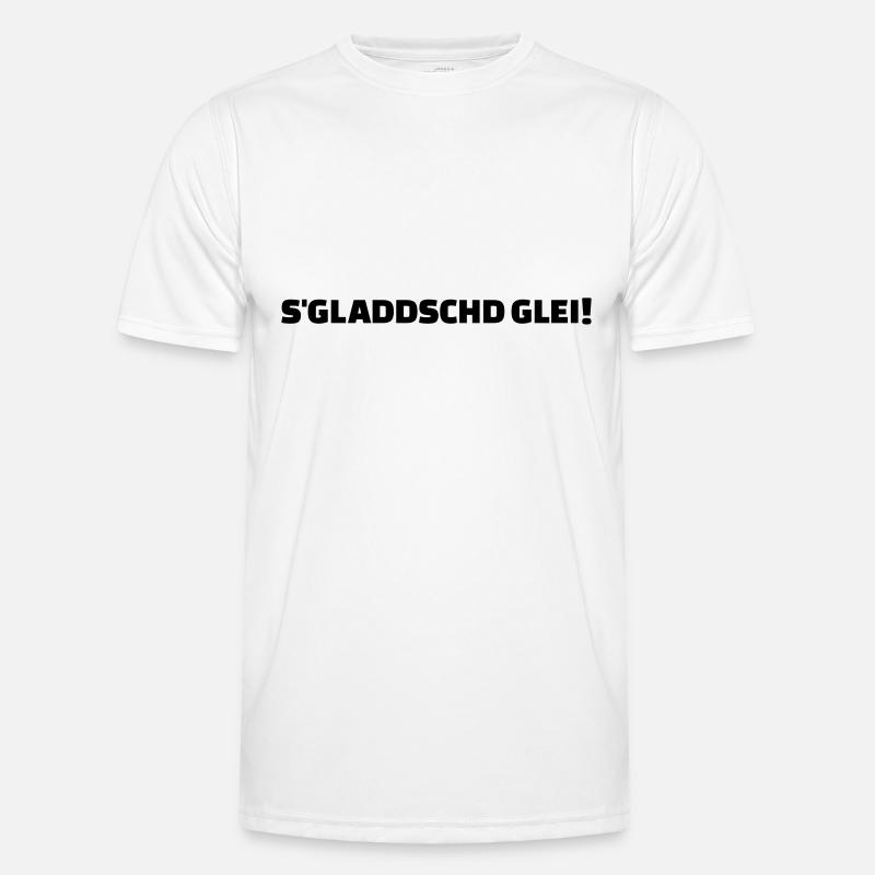 S'gladdschd Glei Männer Funktions-T-Shirt