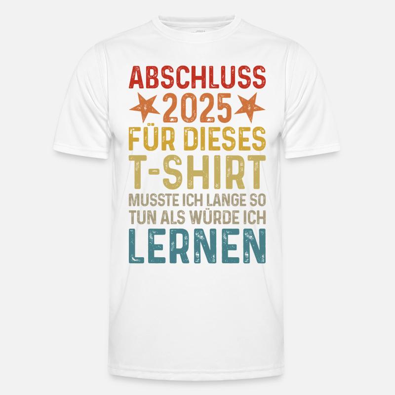 Abschluss 2025 Männer Funktions-T-Shirt