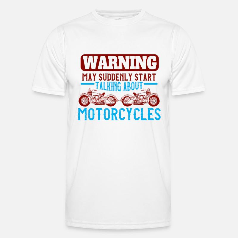 Biker motorcycle Men's Functional T-Shirt