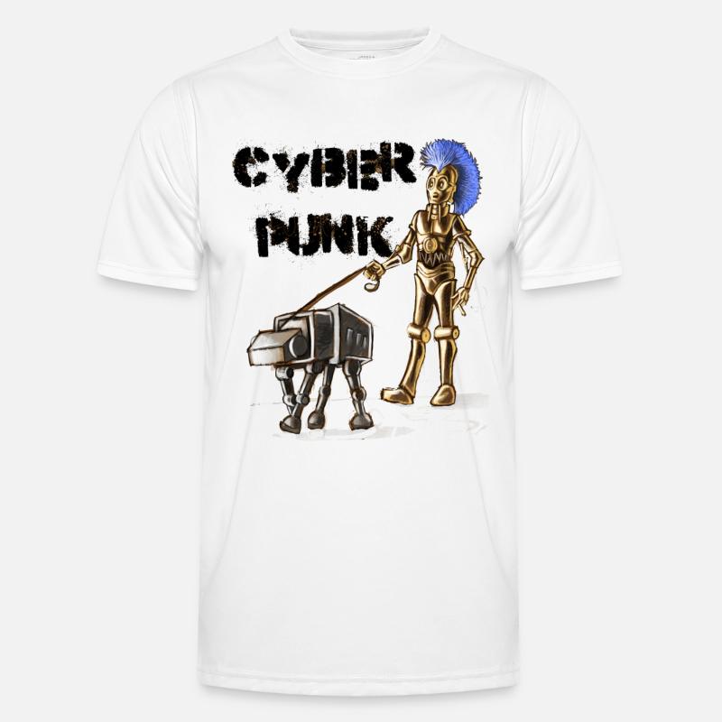 cyberpunk Men's Functional T-Shirt