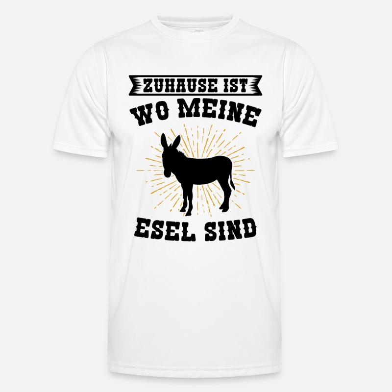 Esel Männer Funktions-T-Shirt