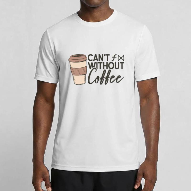 Math Coffee Mathematics Function Coffee Lover Men's Functional T-Shirt