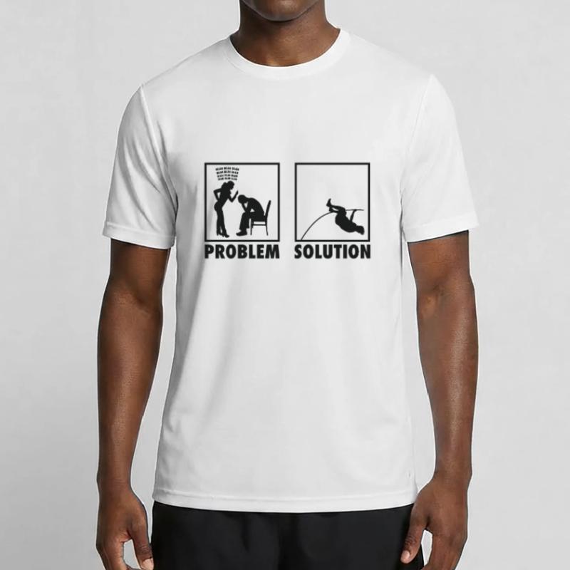 Athletics Athletes Statement Problem Solution. Männer Funktions-T-Shirt
