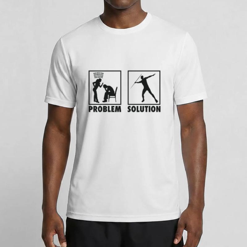 Athletics Athletes Statement Problem Solution. Männer Funktions-T-Shirt