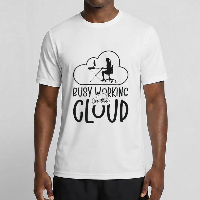 Cloud Computing Programmierer Kodierung Männer Funktions-T-Shirt