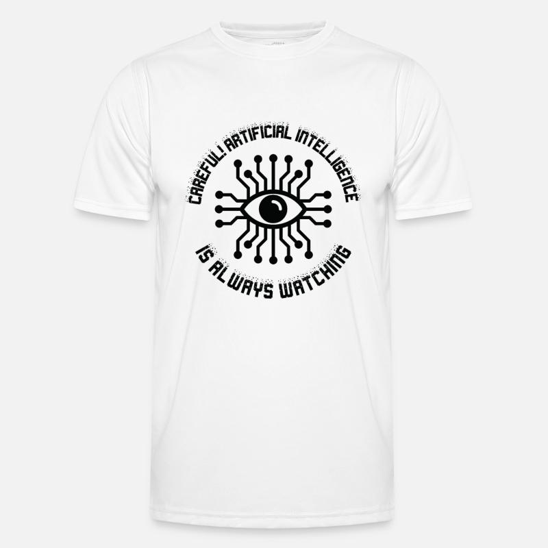 Künstliche Intelligenz Programmierung Männer Funktions-T-Shirt