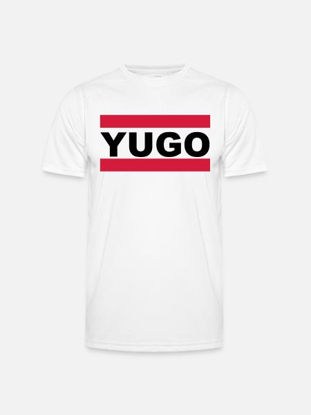 YUGO - Männer Funktions-T-Shirt - Weiß