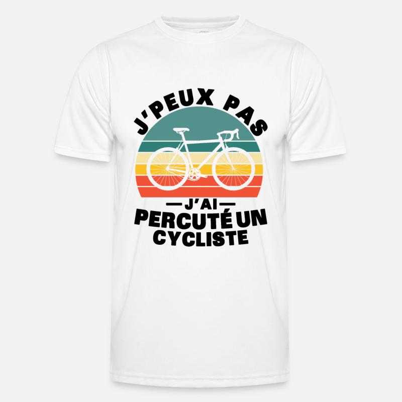 I can't I hit a cyclist Men's Functional T-Shirt