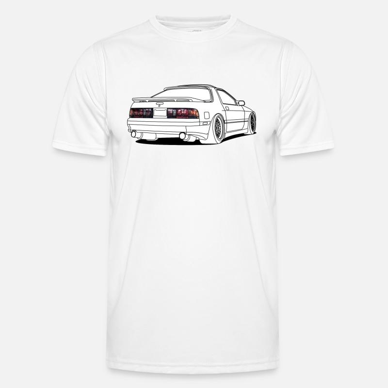 old rx7 white - Männer Funktions-T-Shirt - Weiß