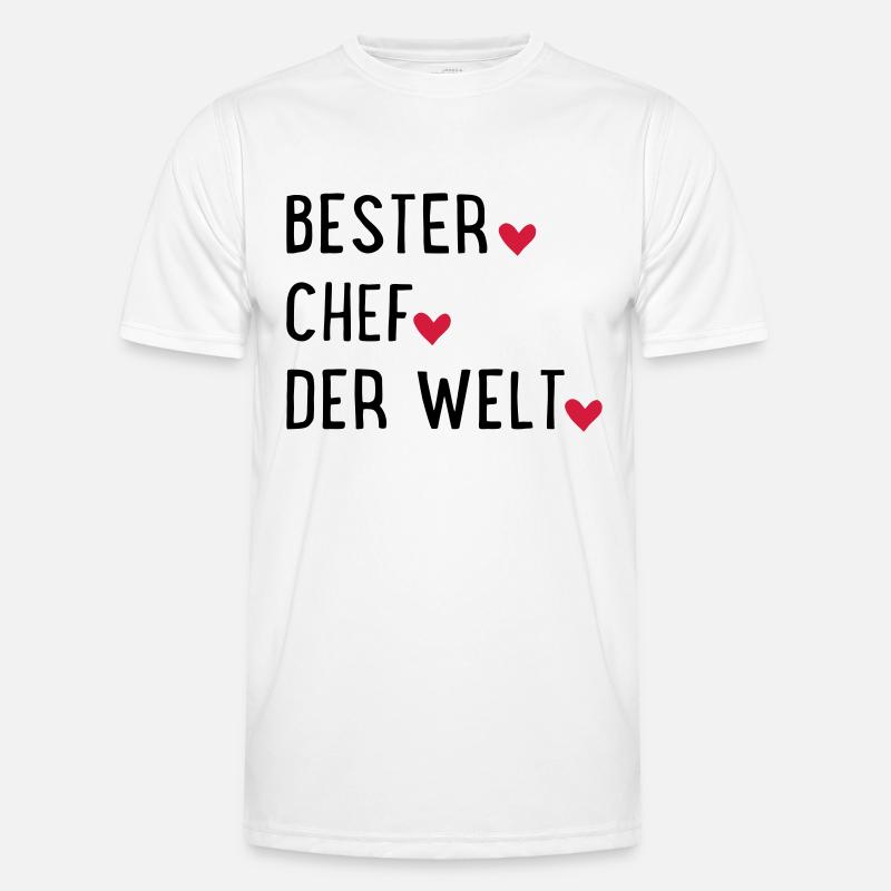 Bester Chef Männer Funktions-T-Shirt