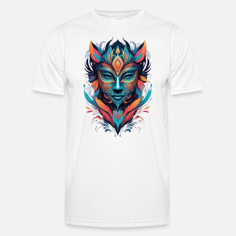 « Masque vif » T-shirt sport Homme