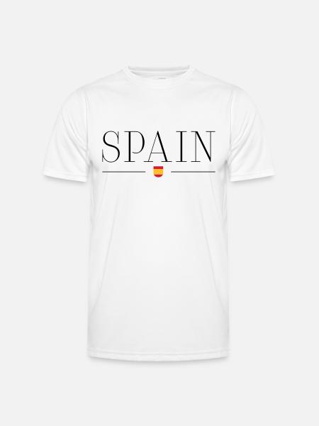 Spain - Men's Functional T-Shirt - white