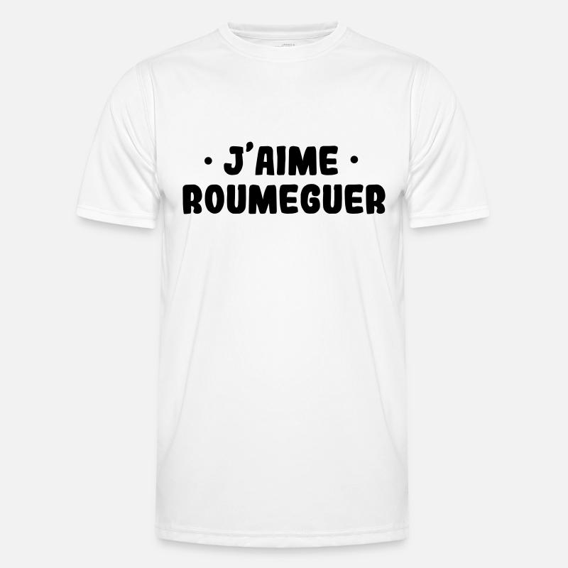 J'aime roumeguer expression Aveyron T-shirt sport Homme