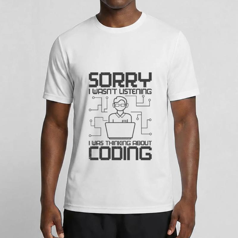 Programmeurs logiciels Web Coder Coding développeur T-shirt sport Homme