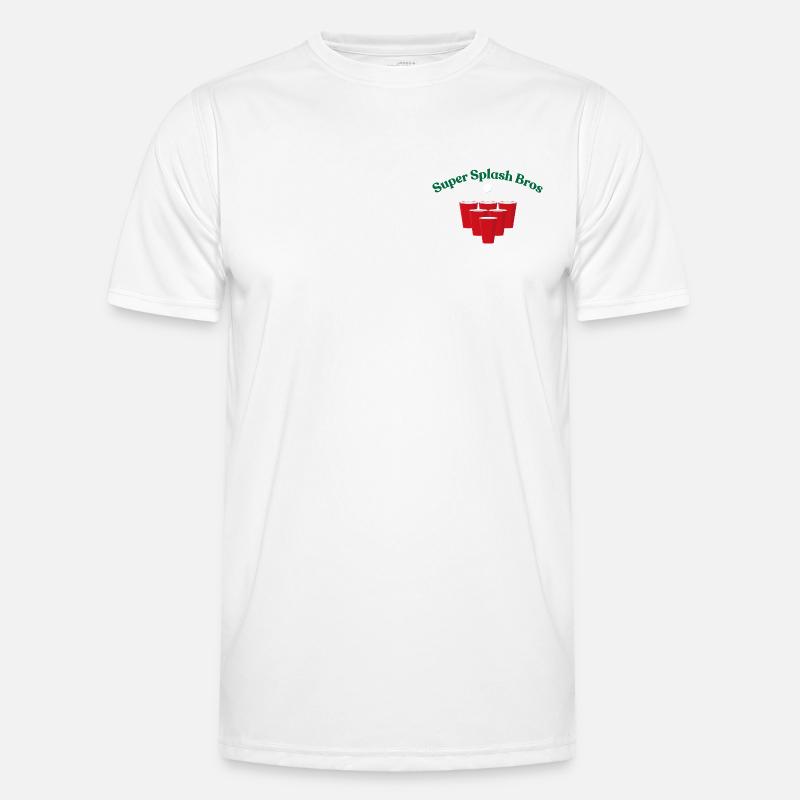 Beer Pong -Splash Men's Functional T-Shirt