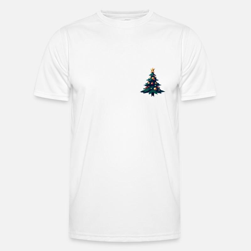 Xmas Tree Men's Functional T-Shirt