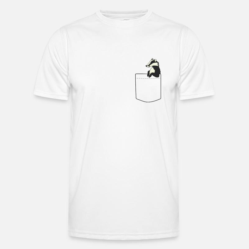 Pocket Badger Men's Functional T-Shirt