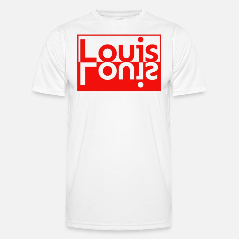 Text mirror Last name First name Louis Men's Functional T-Shirt