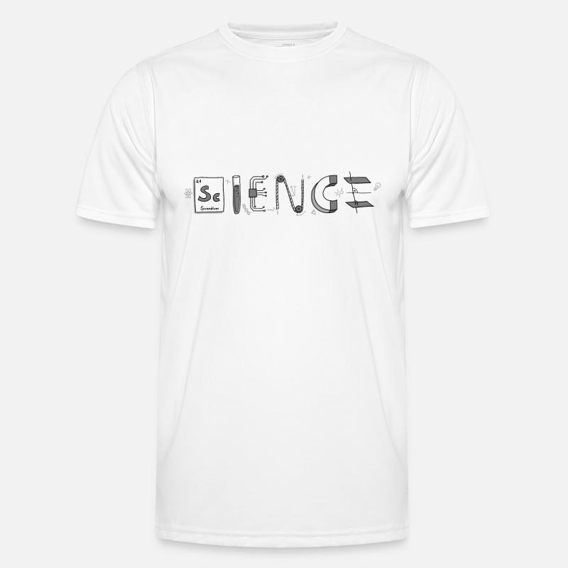 Science! - Männer Funktions-T-Shirt - Weiß