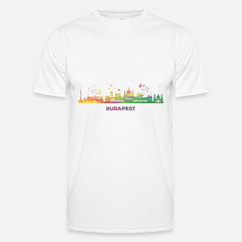 Budapester Skyline Budapest T-shirt sport Homme
