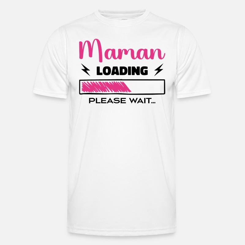 Mom loading Please Wait... Men's Functional T-Shirt