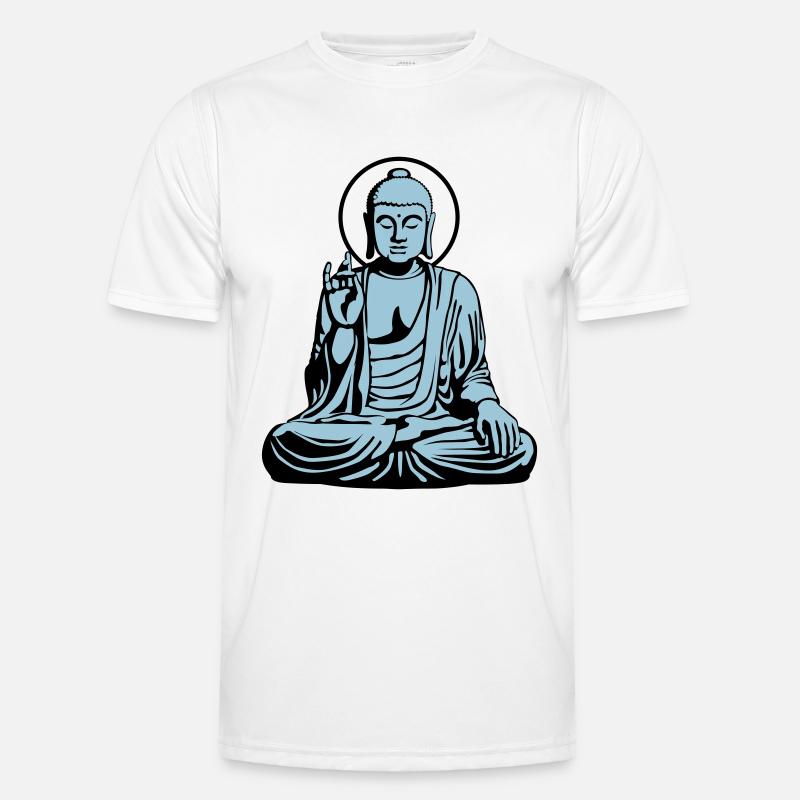 Young Buddha No.1_2c Men's Functional T-Shirt