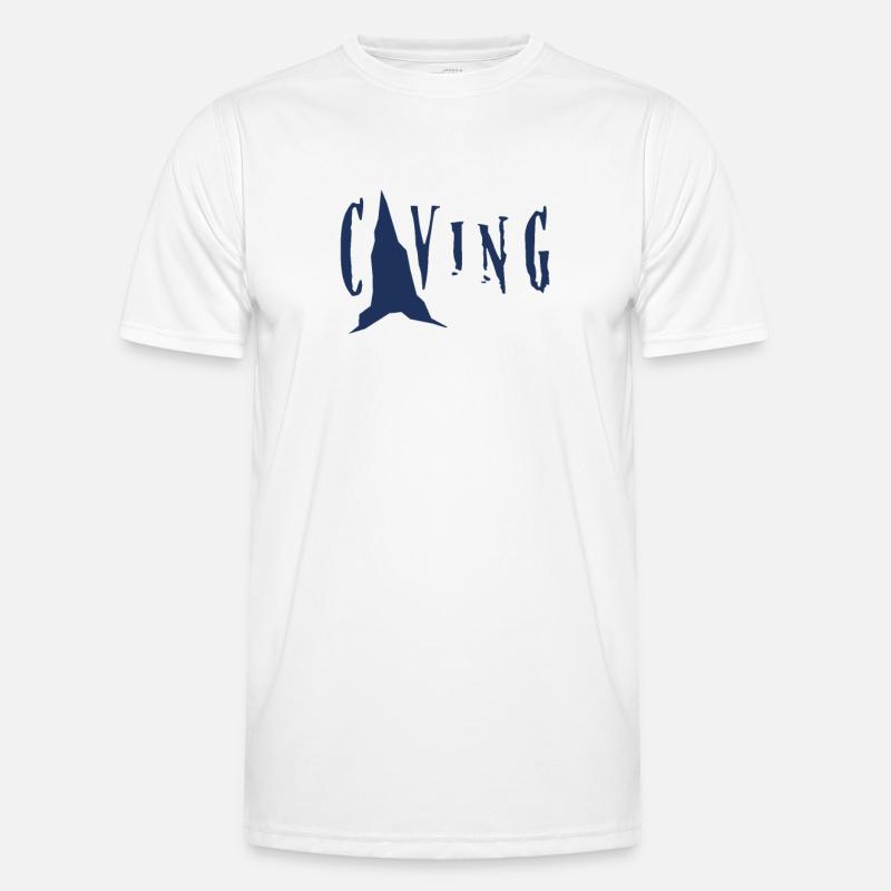 Cave explorer team - Men's Functional T-Shirt - white