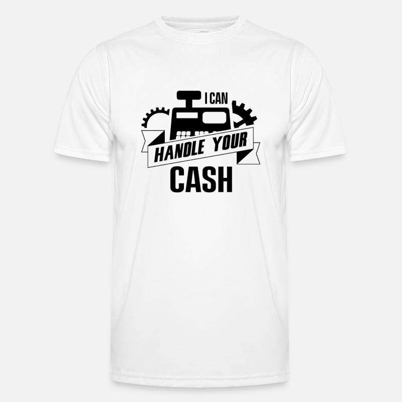 Caissier réception caissier caissier caissier T-shirt sport Homme