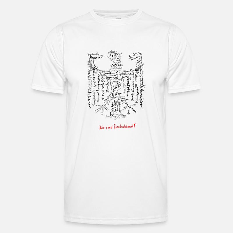 Article One Eagles - Men's Functional T-Shirt - white