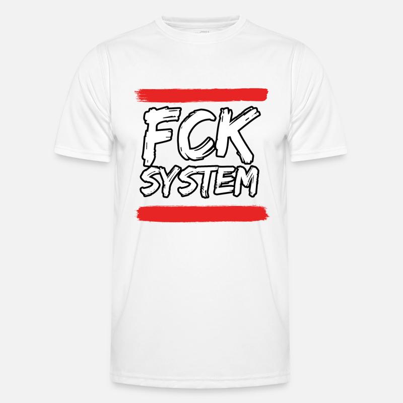 FCK SYSTEM Männer Funktions-T-Shirt