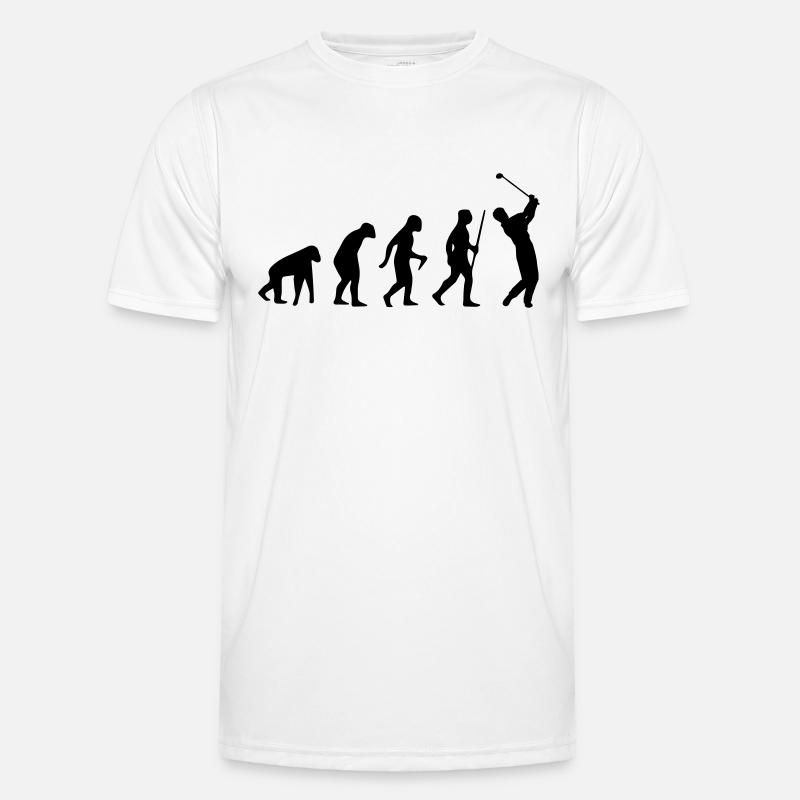 GOLF EVOLUTION - Men's Functional T-Shirt - white