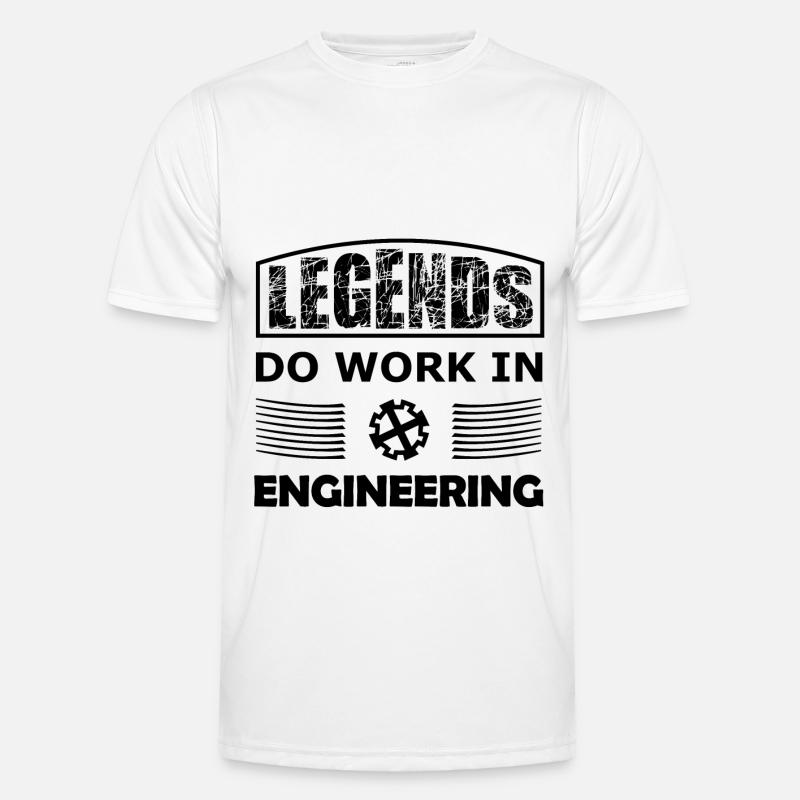 The Engineering Professionals - Men's Functional T-Shirt - white
