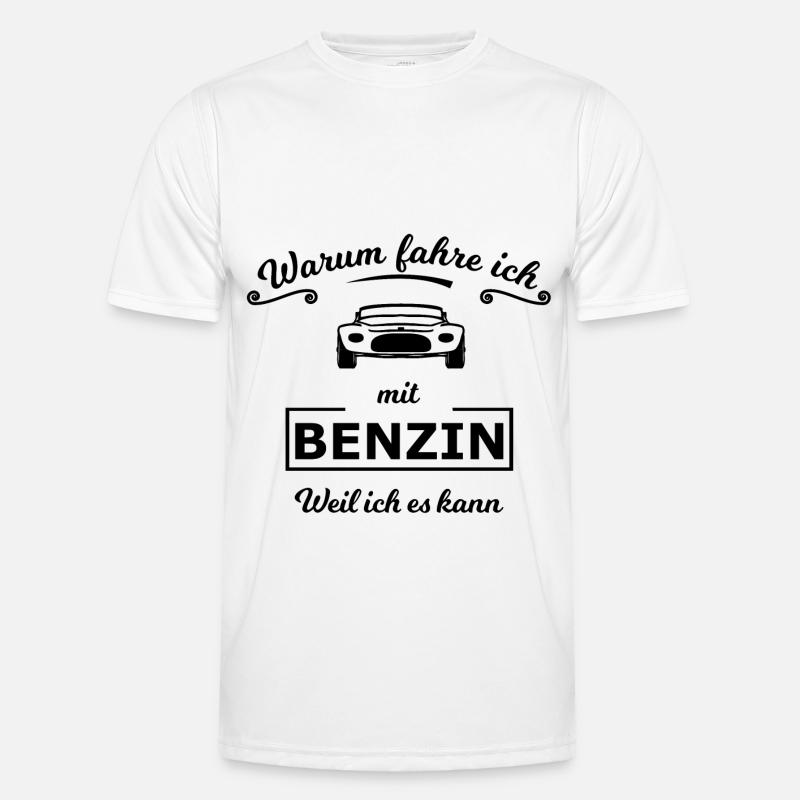 Das Benzin Auto Männer Funktions-T-Shirt