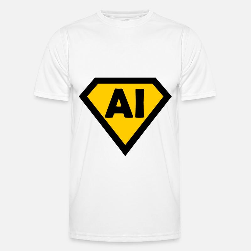 Intelligence and Coding - Men's Functional T-Shirt - white