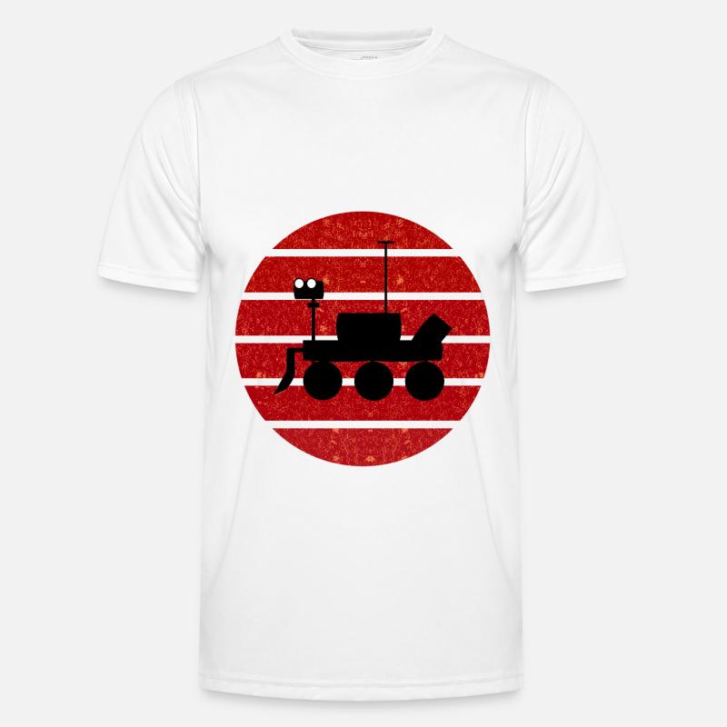 The Space Explorers - Men's Functional T-Shirt - white