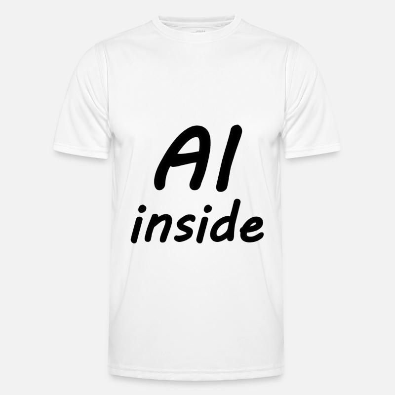 Robotik und Coder - Männer Funktions-T-Shirt - Weiß