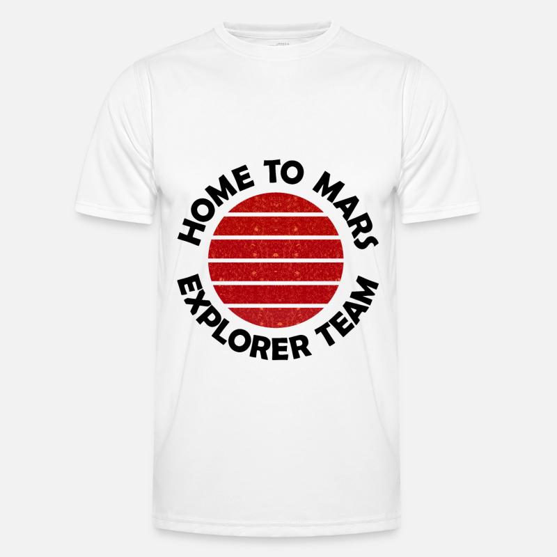 La mission de la fusée dans l’espace T-shirt sport Homme