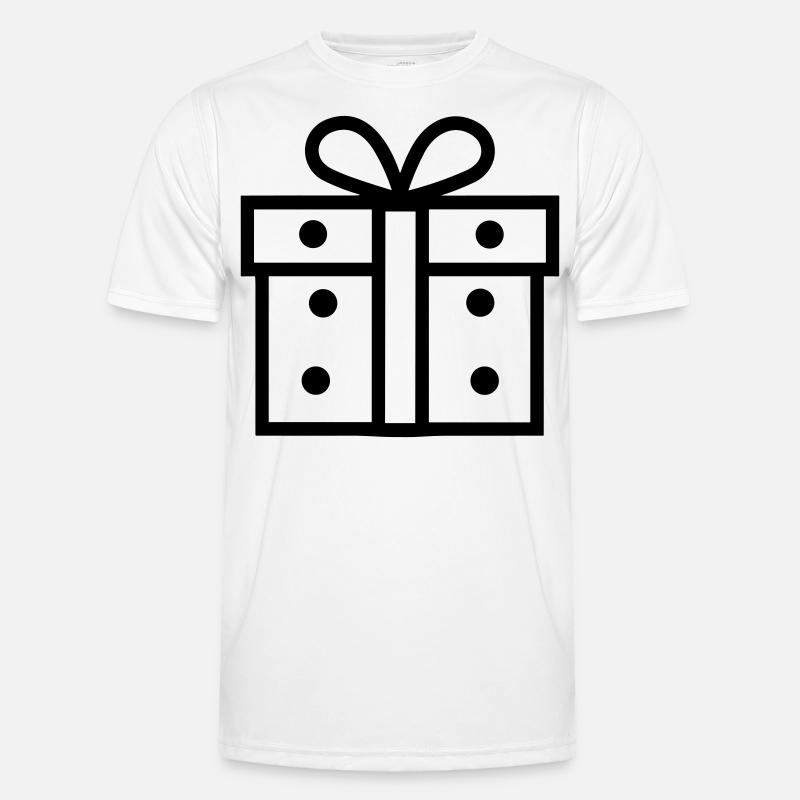 Small Gift Box - Men's Functional T-Shirt - white